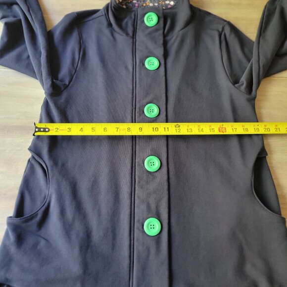 Matilda Jane Womens A Million Little Things Jacket Sz Medium Blue  Button Up - Picture 6 of 9